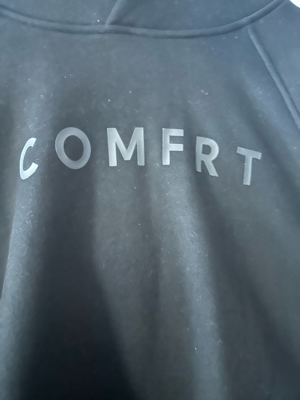 BNWT Comfrt Tranquil Obsidian Black Hoodie Sweatshirt 2X and Sweatpants XL set - Picture 2 of 15